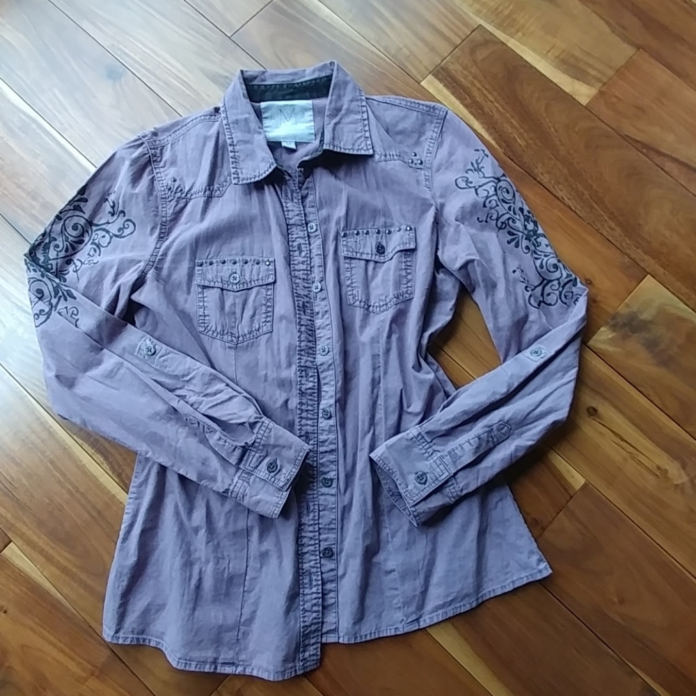 Maurces Purple Shirt